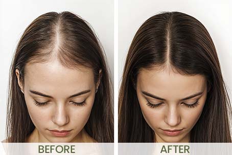 Before & After Photos at NorCal Hair Institute in Folsom, CA